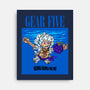 Gomu Gomu No Five-None-Stretched-Canvas-joerawks