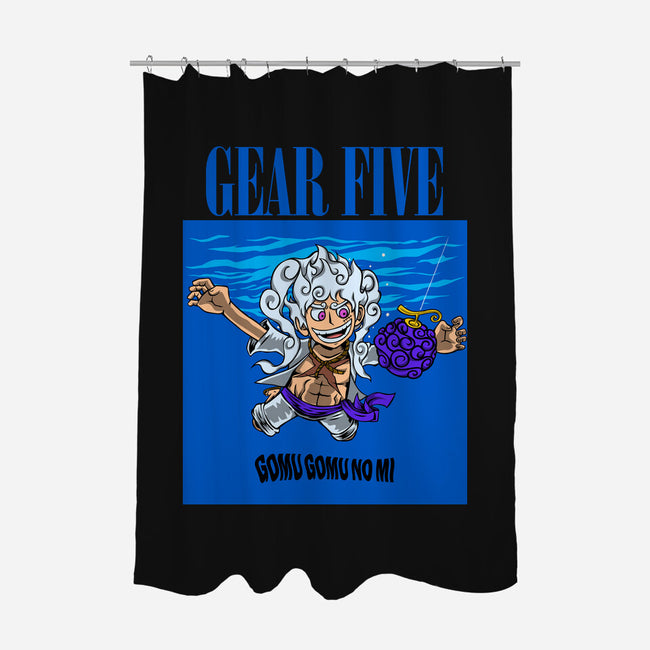Gomu Gomu No Five-None-Polyester-Shower Curtain-joerawks