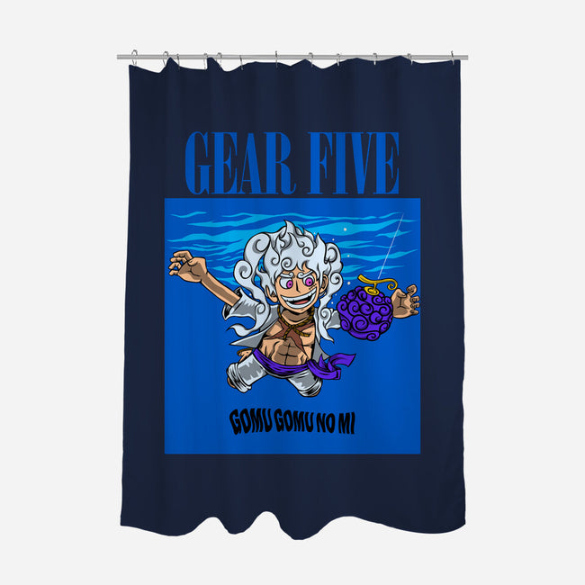 Gomu Gomu No Five-None-Polyester-Shower Curtain-joerawks