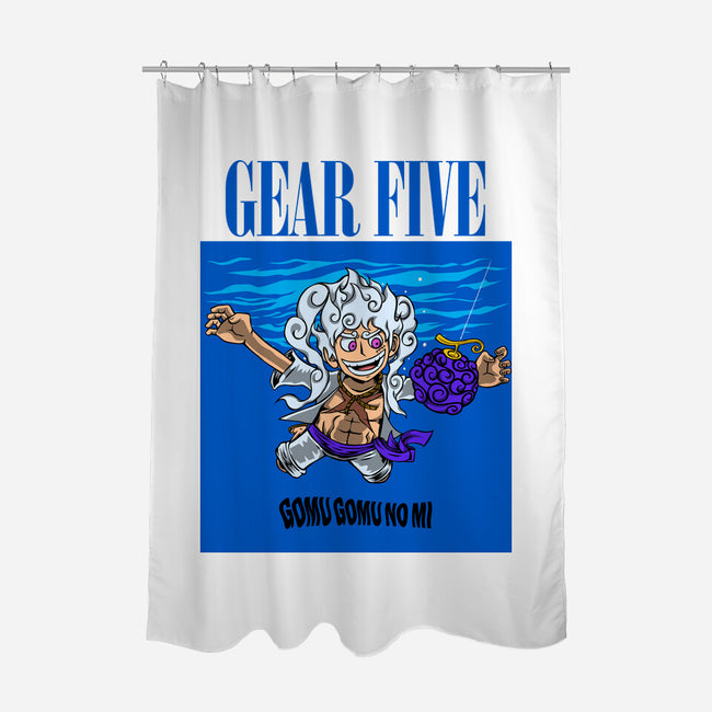 Gomu Gomu No Five-None-Polyester-Shower Curtain-joerawks