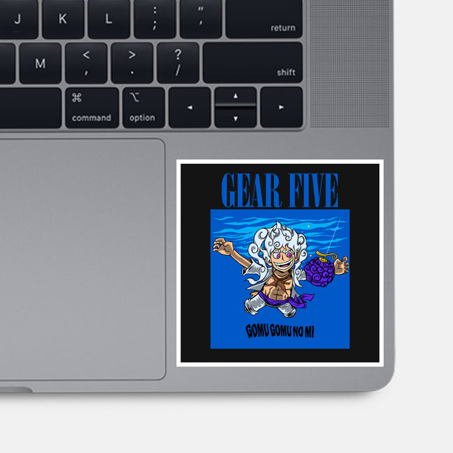 Gomu Gomu No Five-None-Glossy-Sticker-joerawks