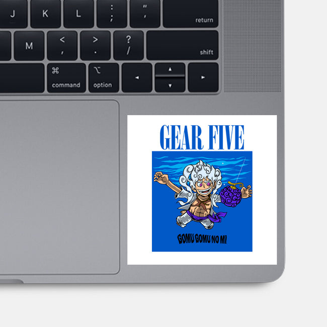 Gomu Gomu No Five-None-Glossy-Sticker-joerawks