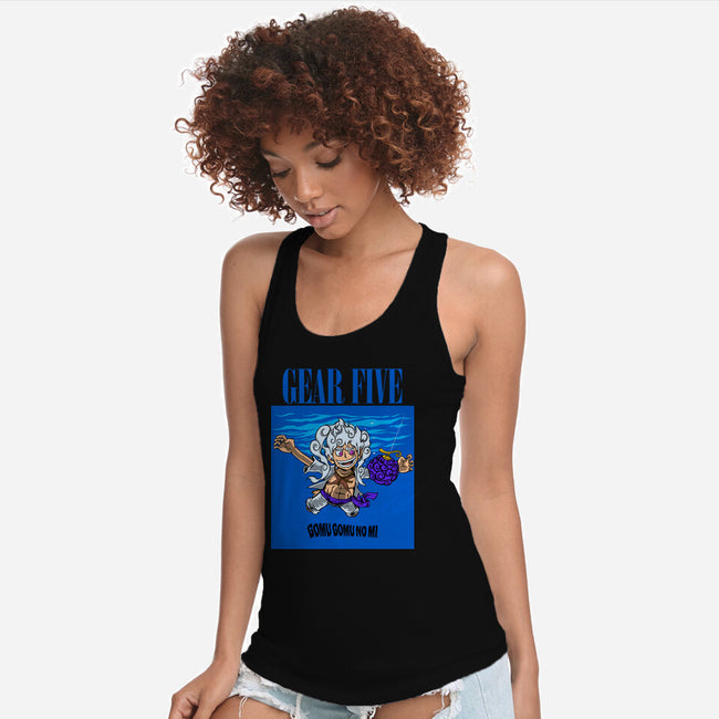 Gomu Gomu No Five-Womens-Racerback-Tank-joerawks