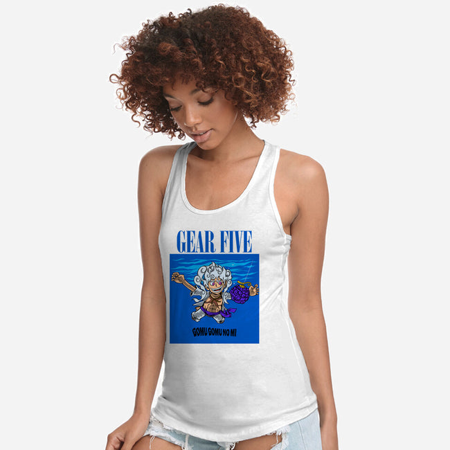 Gomu Gomu No Five-Womens-Racerback-Tank-joerawks