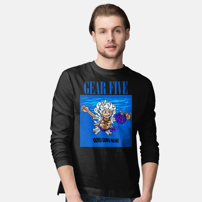 Gomu Gomu No Five-Mens-Long Sleeved-Tee-joerawks