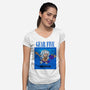 Gomu Gomu No Five-Womens-V-Neck-Tee-joerawks