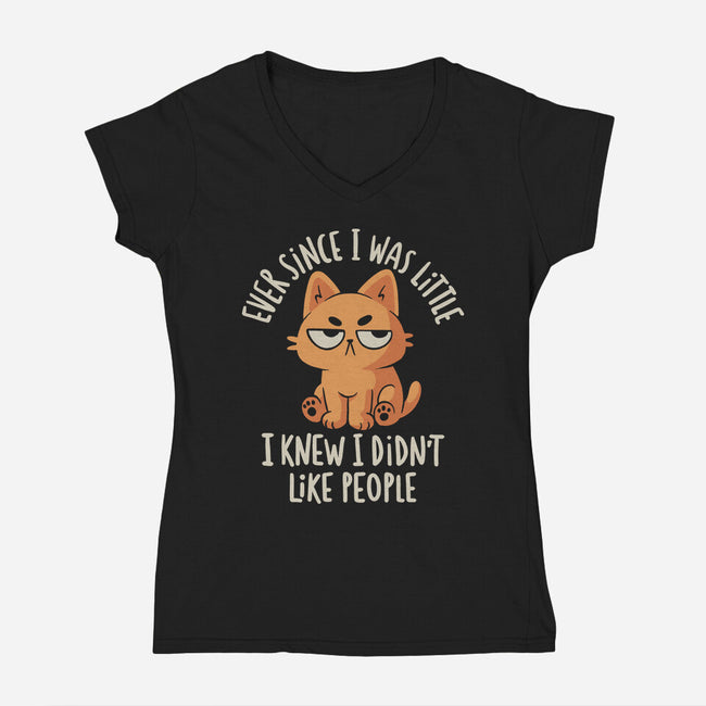 Ever Since I Was Little-Womens-V-Neck-Tee-koalastudio