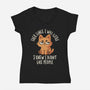 Ever Since I Was Little-Womens-V-Neck-Tee-koalastudio