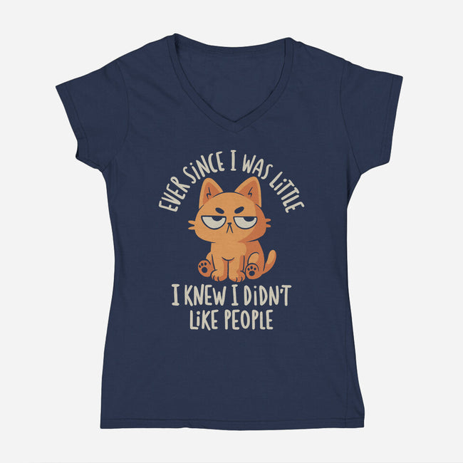 Ever Since I Was Little-Womens-V-Neck-Tee-koalastudio