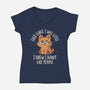 Ever Since I Was Little-Womens-V-Neck-Tee-koalastudio