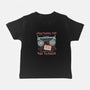 Just A Little Side Tracked-Baby-Basic-Tee-glitchygorilla