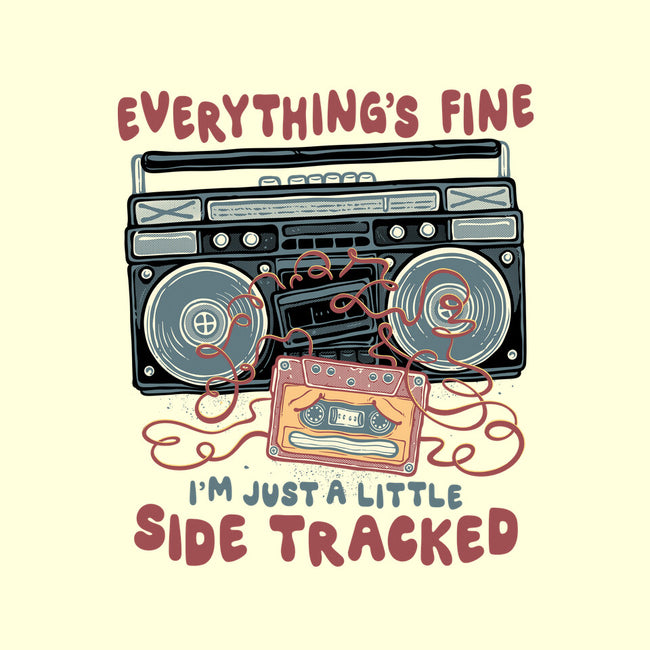 Just A Little Side Tracked-None-Fleece-Blanket-glitchygorilla