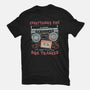 Just A Little Side Tracked-Mens-Basic-Tee-glitchygorilla