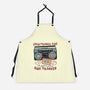 Just A Little Side Tracked-Unisex-Kitchen-Apron-glitchygorilla