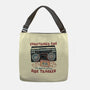 Just A Little Side Tracked-None-Adjustable Tote-Bag-glitchygorilla