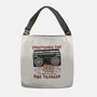 Just A Little Side Tracked-None-Adjustable Tote-Bag-glitchygorilla