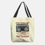 Just A Little Side Tracked-None-Basic Tote-Bag-glitchygorilla