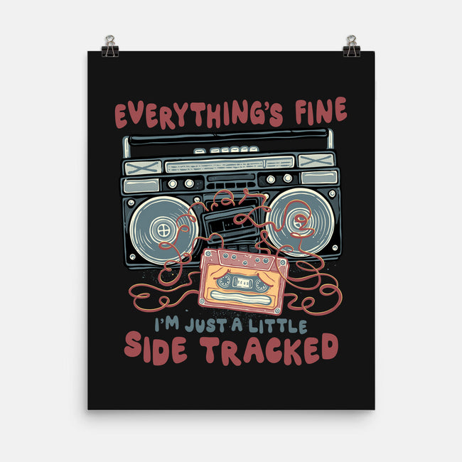 Just A Little Side Tracked-None-Matte-Poster-glitchygorilla