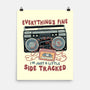 Just A Little Side Tracked-None-Matte-Poster-glitchygorilla