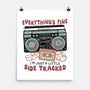 Just A Little Side Tracked-None-Matte-Poster-glitchygorilla