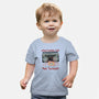 Just A Little Side Tracked-Baby-Basic-Tee-glitchygorilla