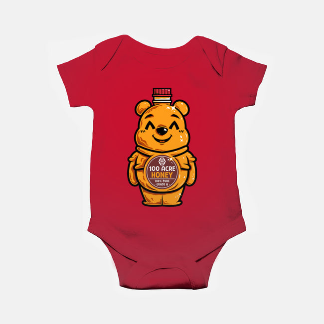 Bear Honey Bottle-Baby-Basic-Onesie-krisren28