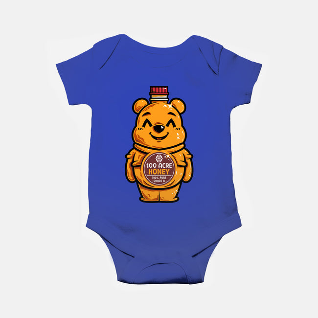 Bear Honey Bottle-Baby-Basic-Onesie-krisren28