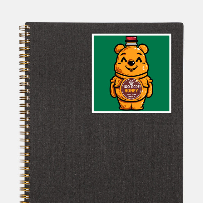 Bear Honey Bottle-None-Glossy-Sticker-krisren28