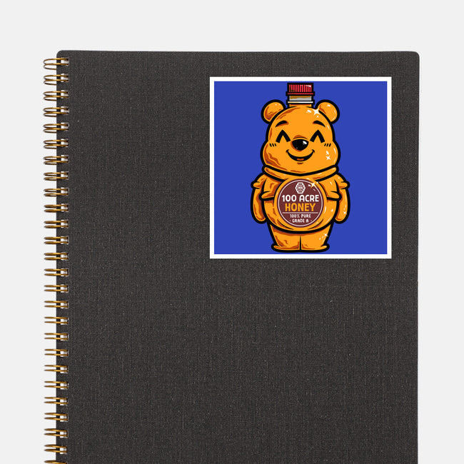 Bear Honey Bottle-None-Glossy-Sticker-krisren28