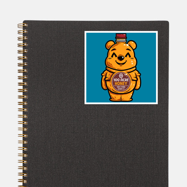Bear Honey Bottle-None-Glossy-Sticker-krisren28