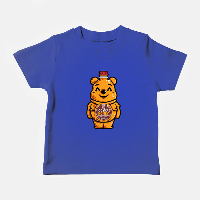 Bear Honey Bottle-Baby-Basic-Tee-krisren28