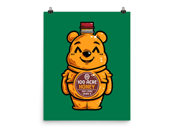 Bear Honey Bottle