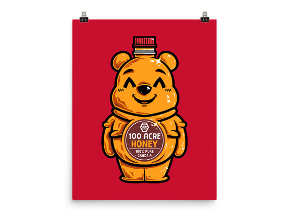 Bear Honey Bottle