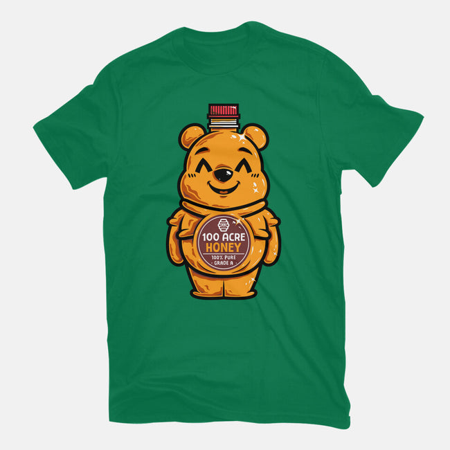 Bear Honey Bottle-Mens-Basic-Tee-krisren28