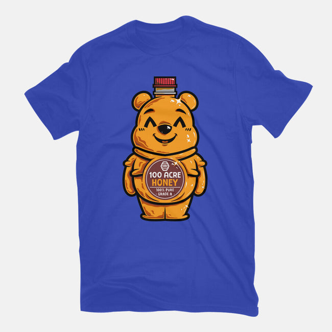 Bear Honey Bottle-Mens-Basic-Tee-krisren28
