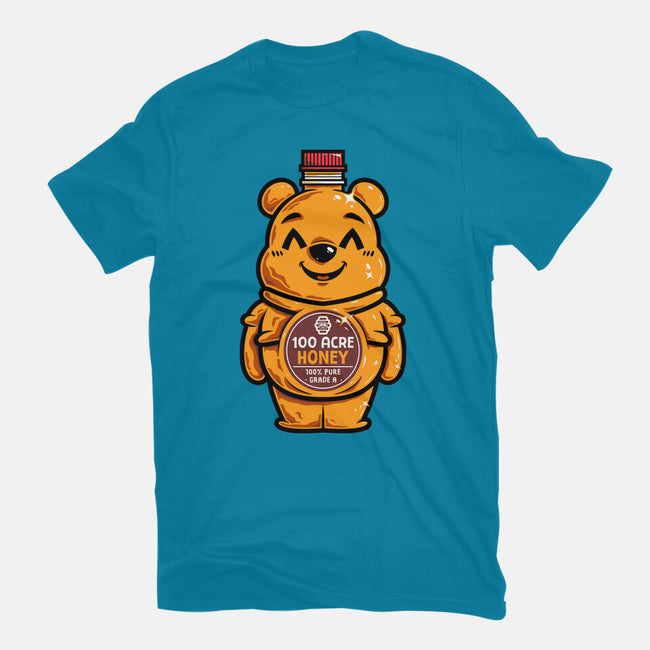 Bear Honey Bottle-Mens-Basic-Tee-krisren28
