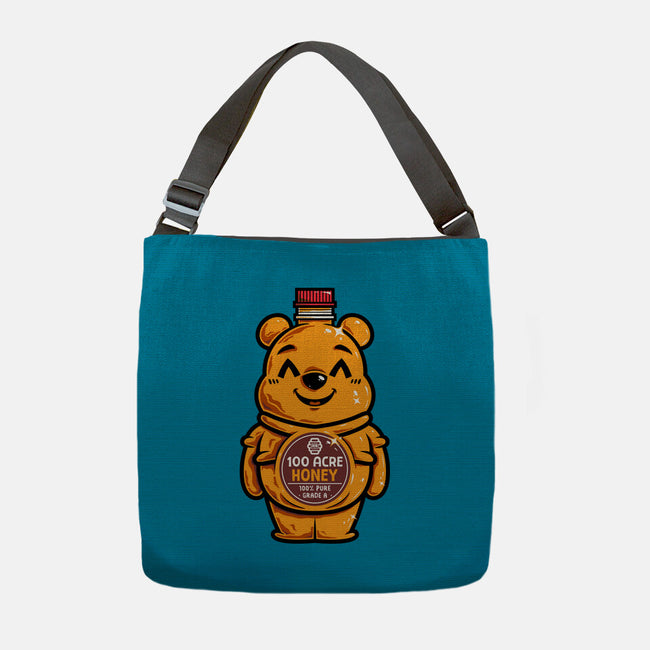 Bear Honey Bottle-None-Adjustable Tote-Bag-krisren28