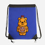 Bear Honey Bottle-None-Drawstring-Bag-krisren28