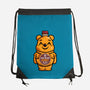 Bear Honey Bottle-None-Drawstring-Bag-krisren28
