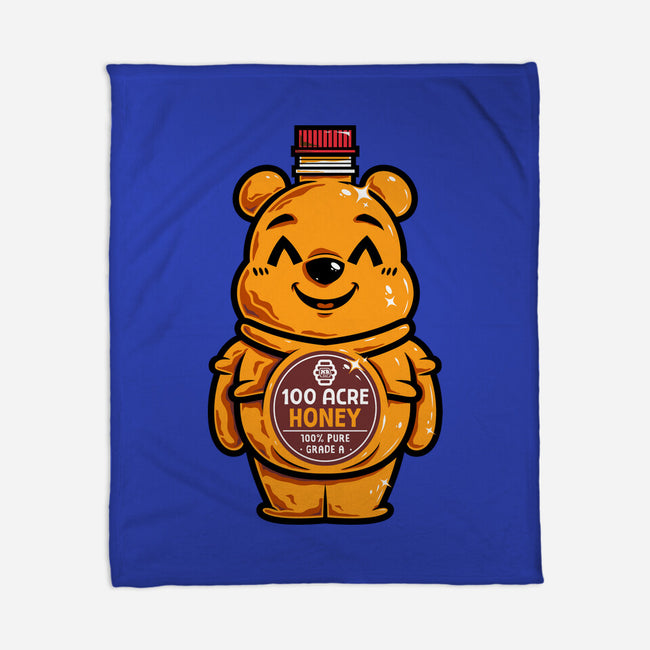 Bear Honey Bottle-None-Fleece-Blanket-krisren28