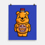 Bear Honey Bottle-None-Matte-Poster-krisren28