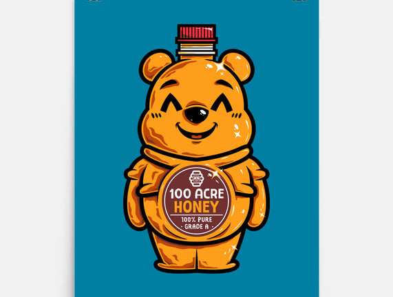 Bear Honey Bottle