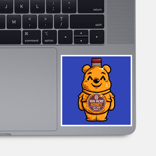 Bear Honey Bottle-None-Glossy-Sticker-krisren28