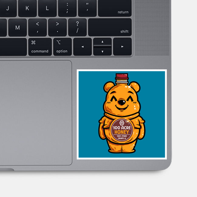 Bear Honey Bottle-None-Glossy-Sticker-krisren28