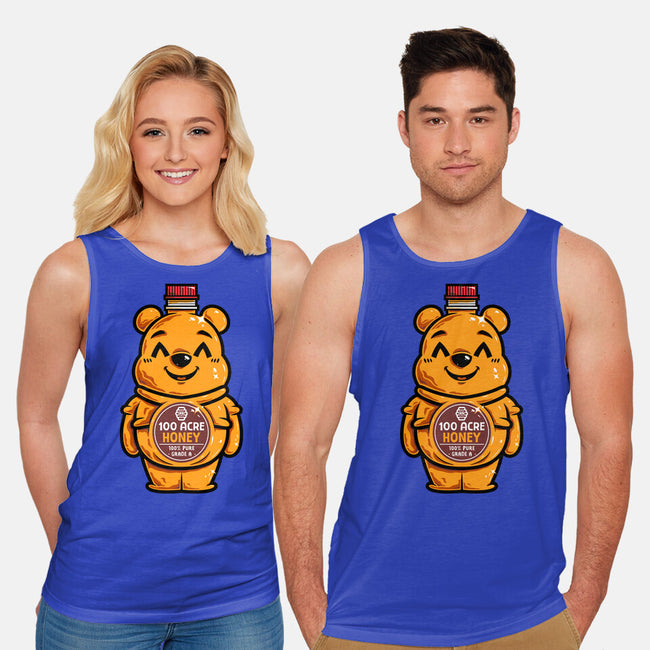 Bear Honey Bottle-Unisex-Basic-Tank-krisren28