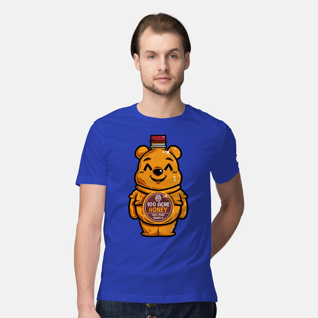 Bear Honey Bottle-Mens-Premium-Tee-krisren28