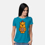 Bear Honey Bottle-Womens-Basic-Tee-krisren28