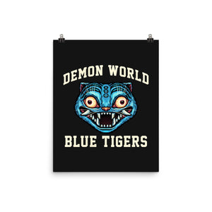 Demon World Blue Tigers