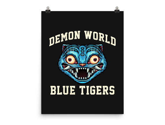Demon World Blue Tigers