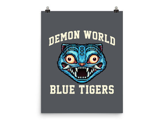 Demon World Blue Tigers